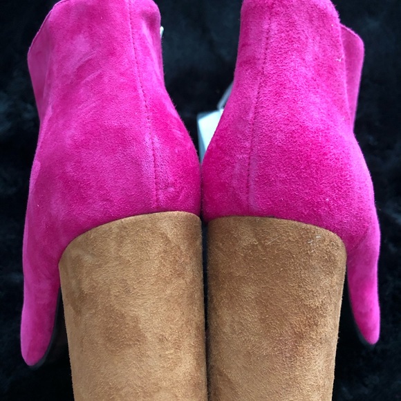 New authentic MARNI Pink Clay Ankle Chelsea Boots Shoes 39 8 - Picture 5 of 8